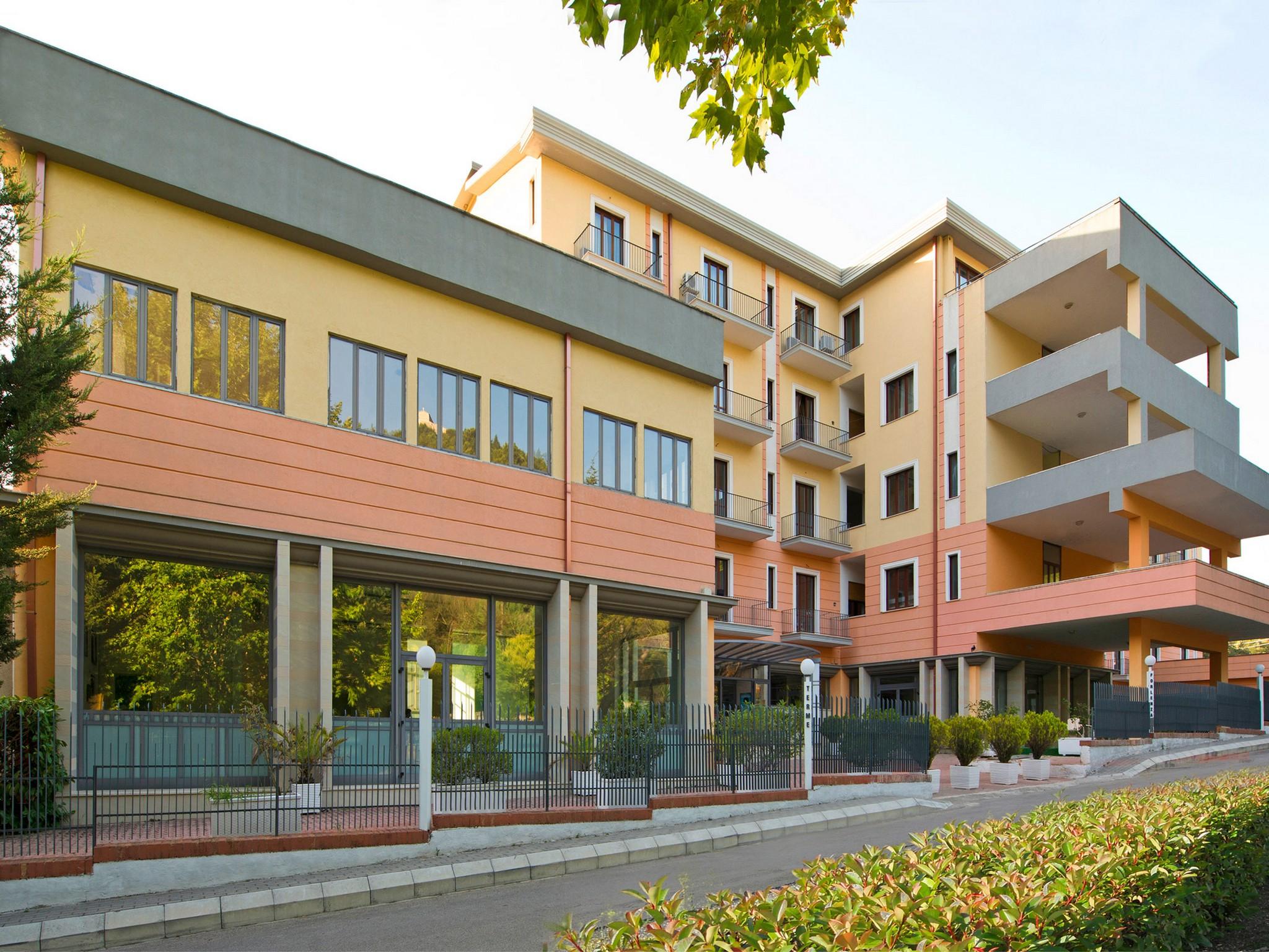 Albergo Terme Forlenza Contursi Bagian luar foto